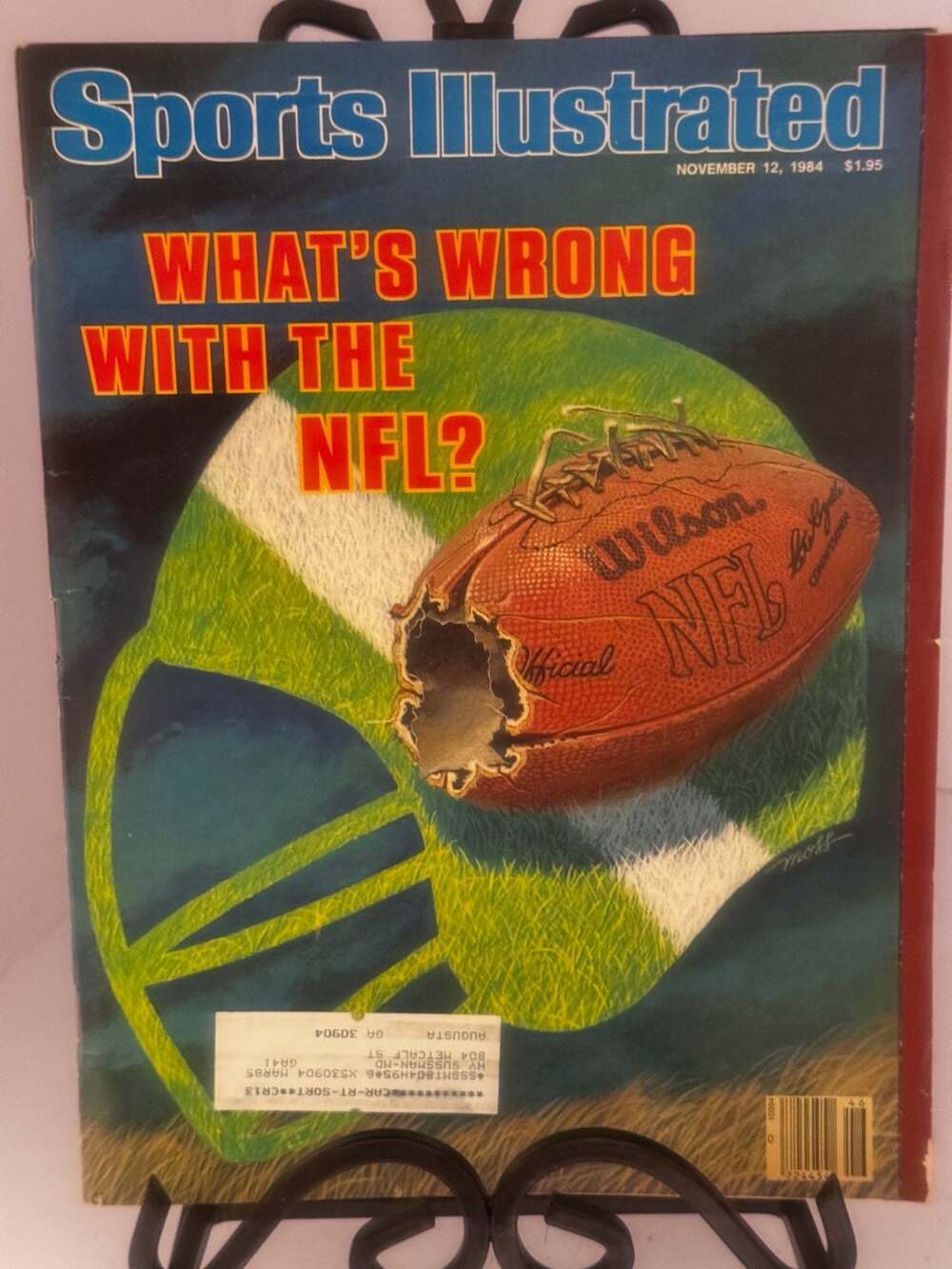 Sports Illustrated "What's Wrong With The NFL?" November 12, 1984 Issue